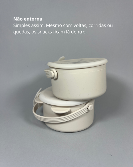 CANECA DE SNACKS PORTÁTIL