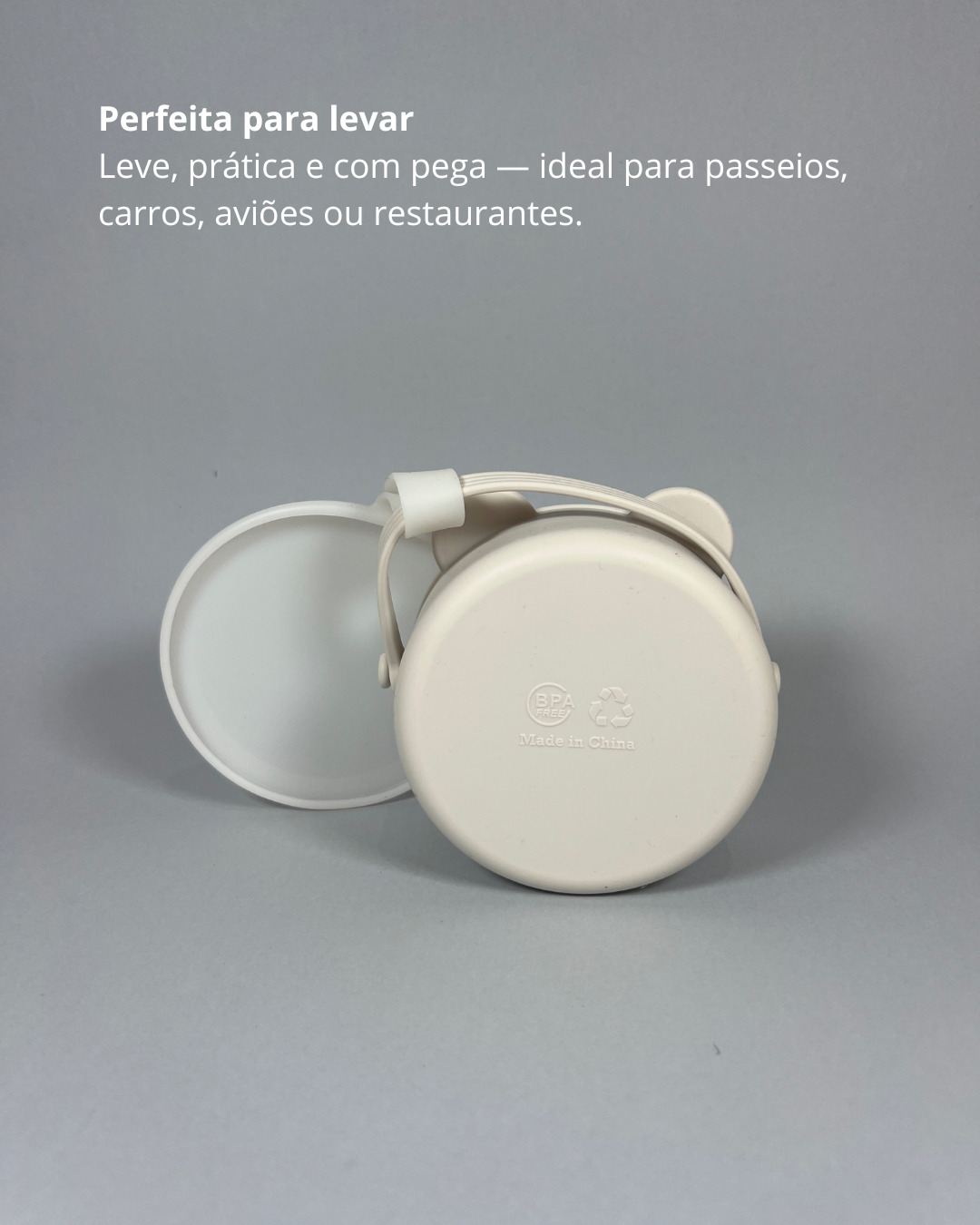 CANECA DE SNACKS PORTÁTIL