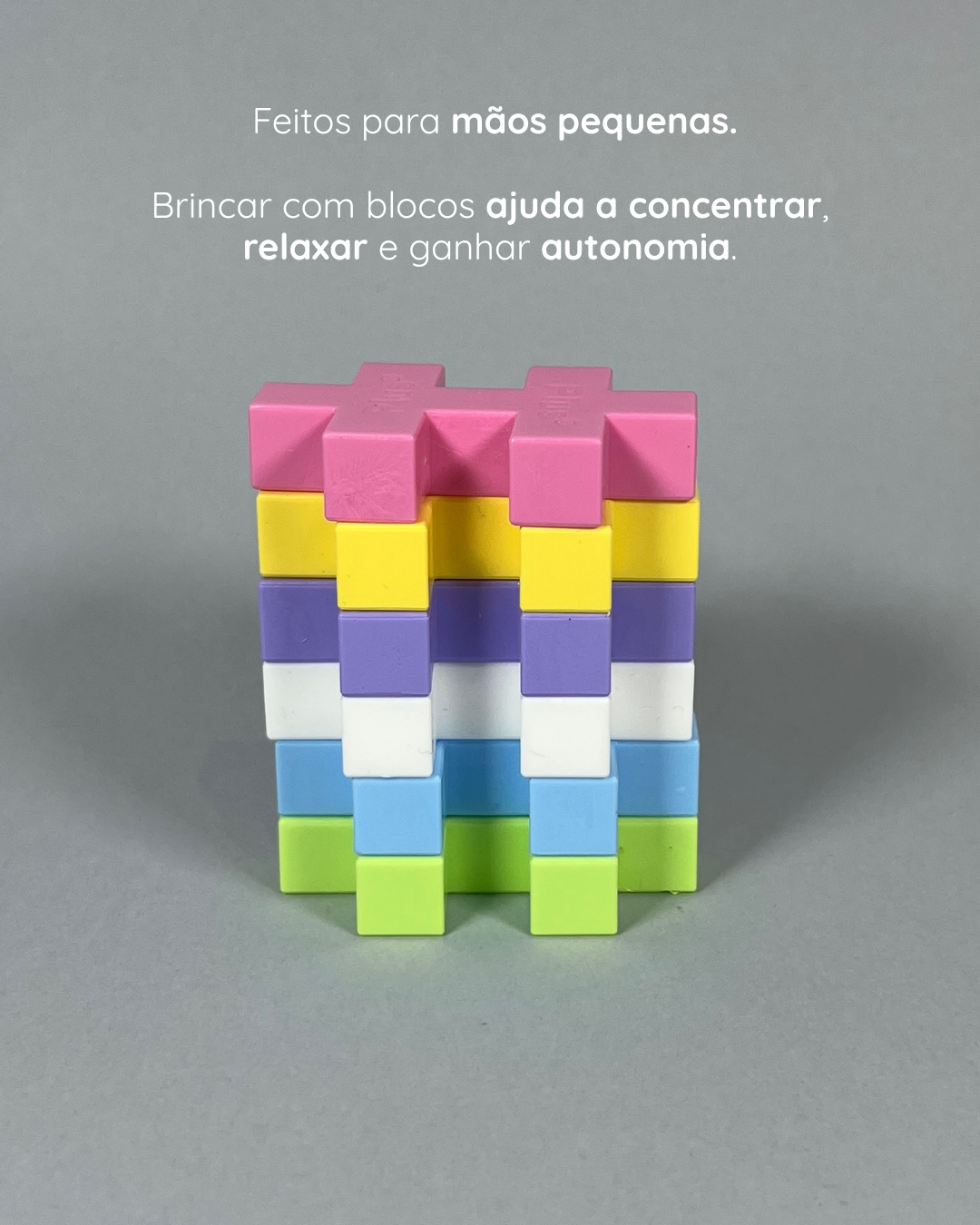 BLOCOS CONSTRUÇÃO PLUS PLUS BIG 1+
