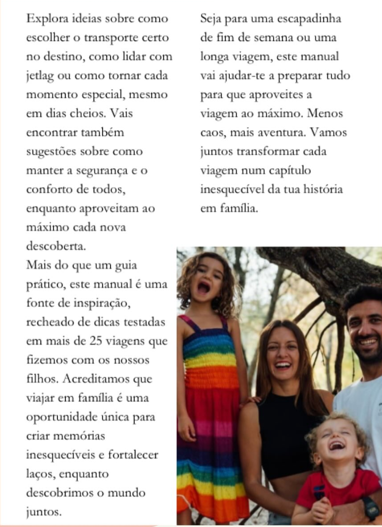 MANUAL DIGITAL (EBOOK) "Descomplicar viagens em família"