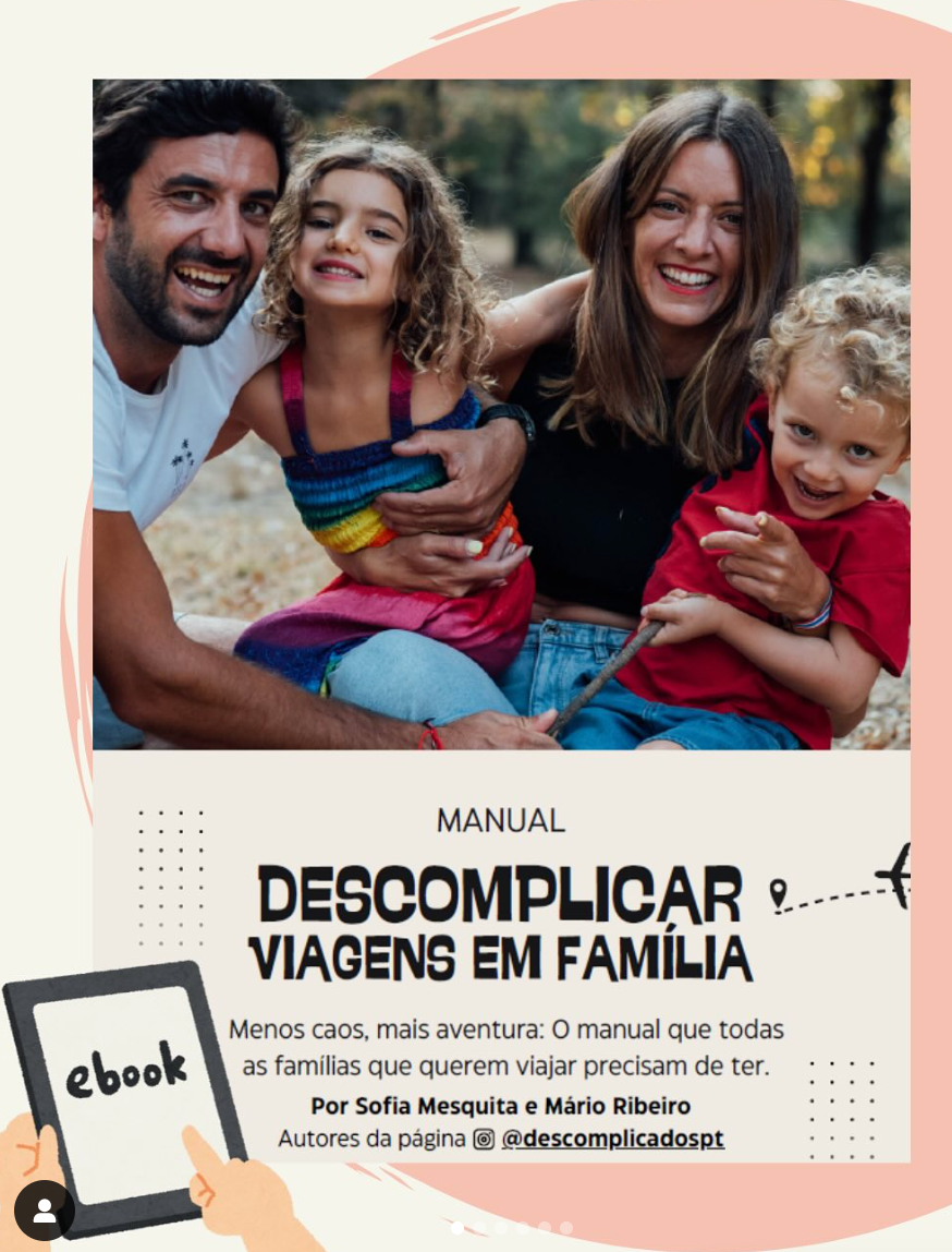 MANUAL DIGITAL (EBOOK) "Descomplicar viagens em família"
