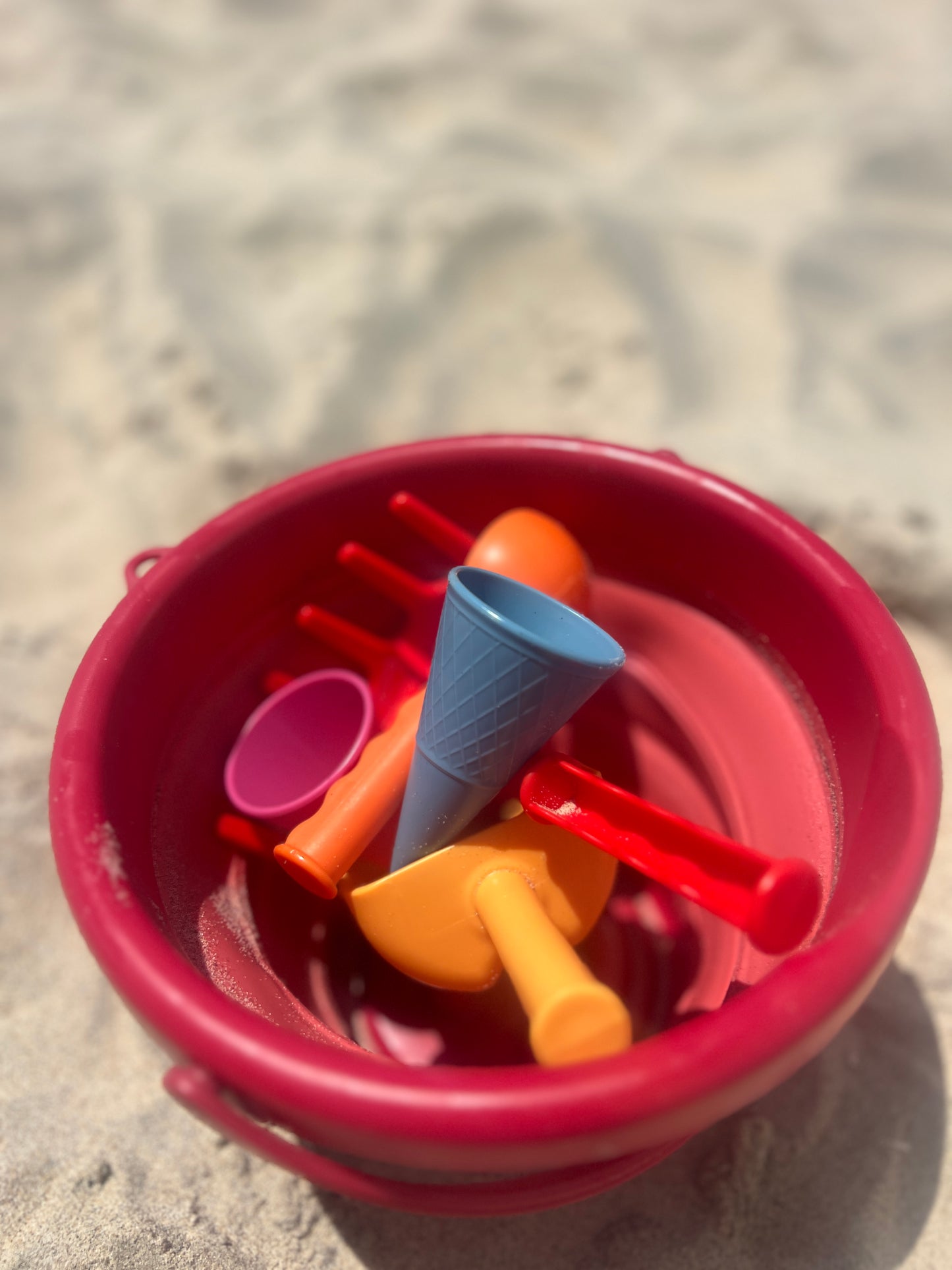 KIT BRINQUEDOS PRAIA COMPACTO 7 em 1