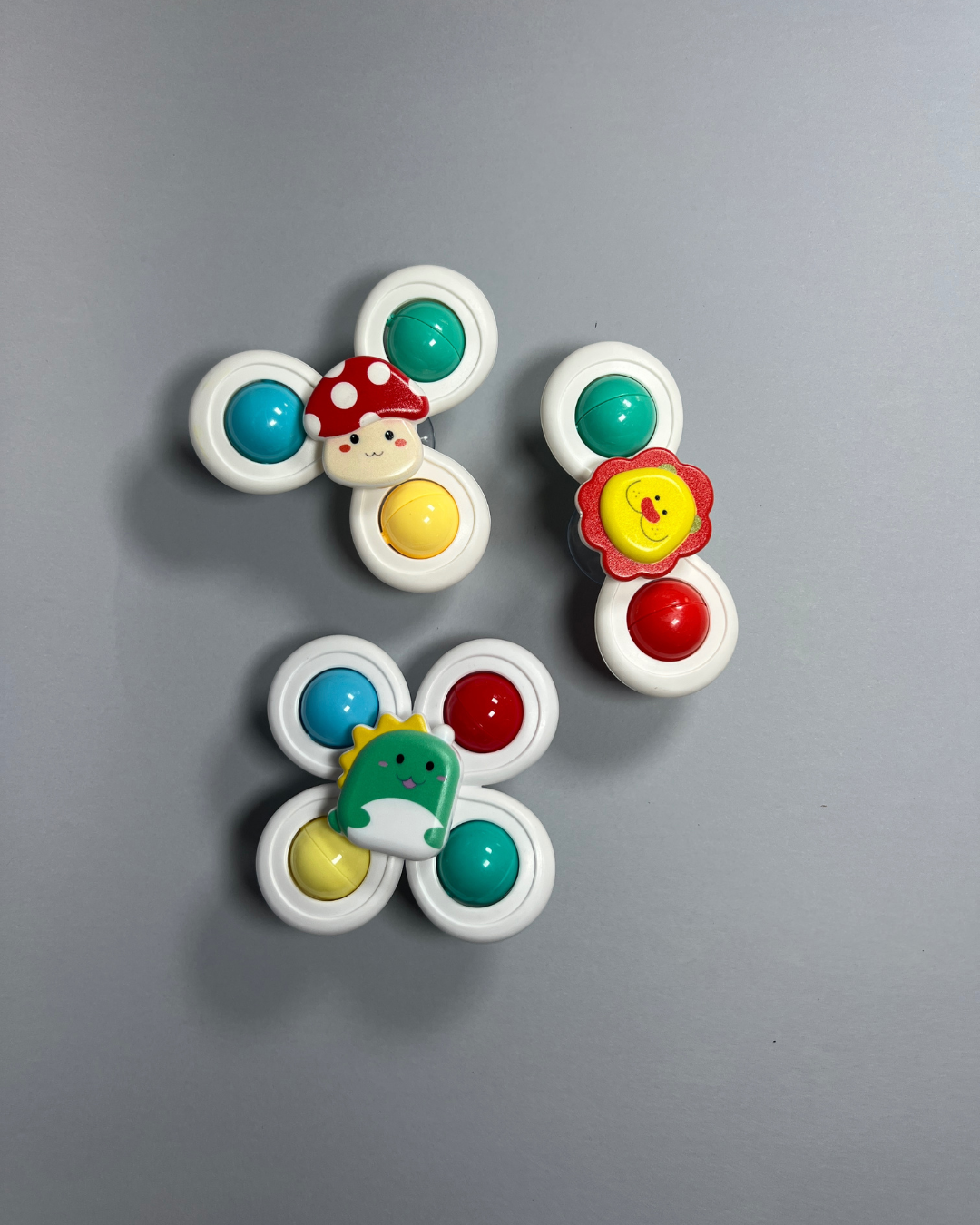 Brinquedo Giratório com Ventosa