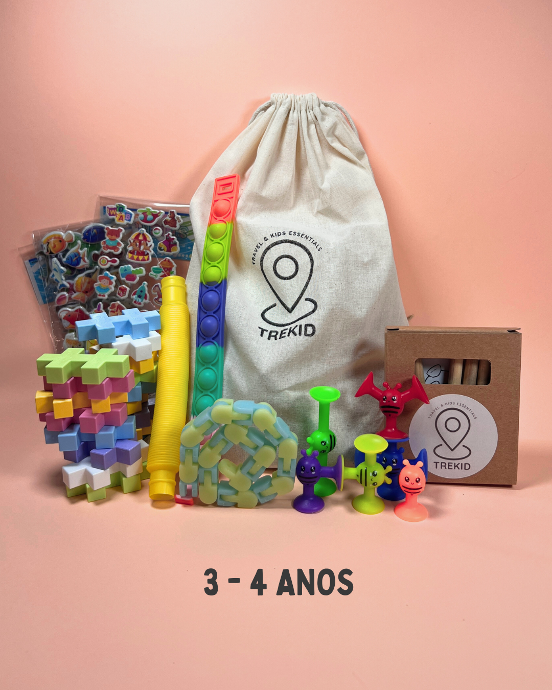 KIT Restaurantes & Viagens | 3-4 Anos