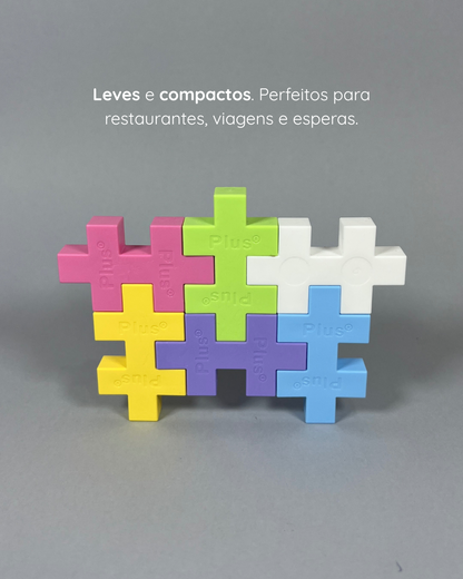 BLOCOS CONSTRUÇÃO PLUS PLUS BIG 1+