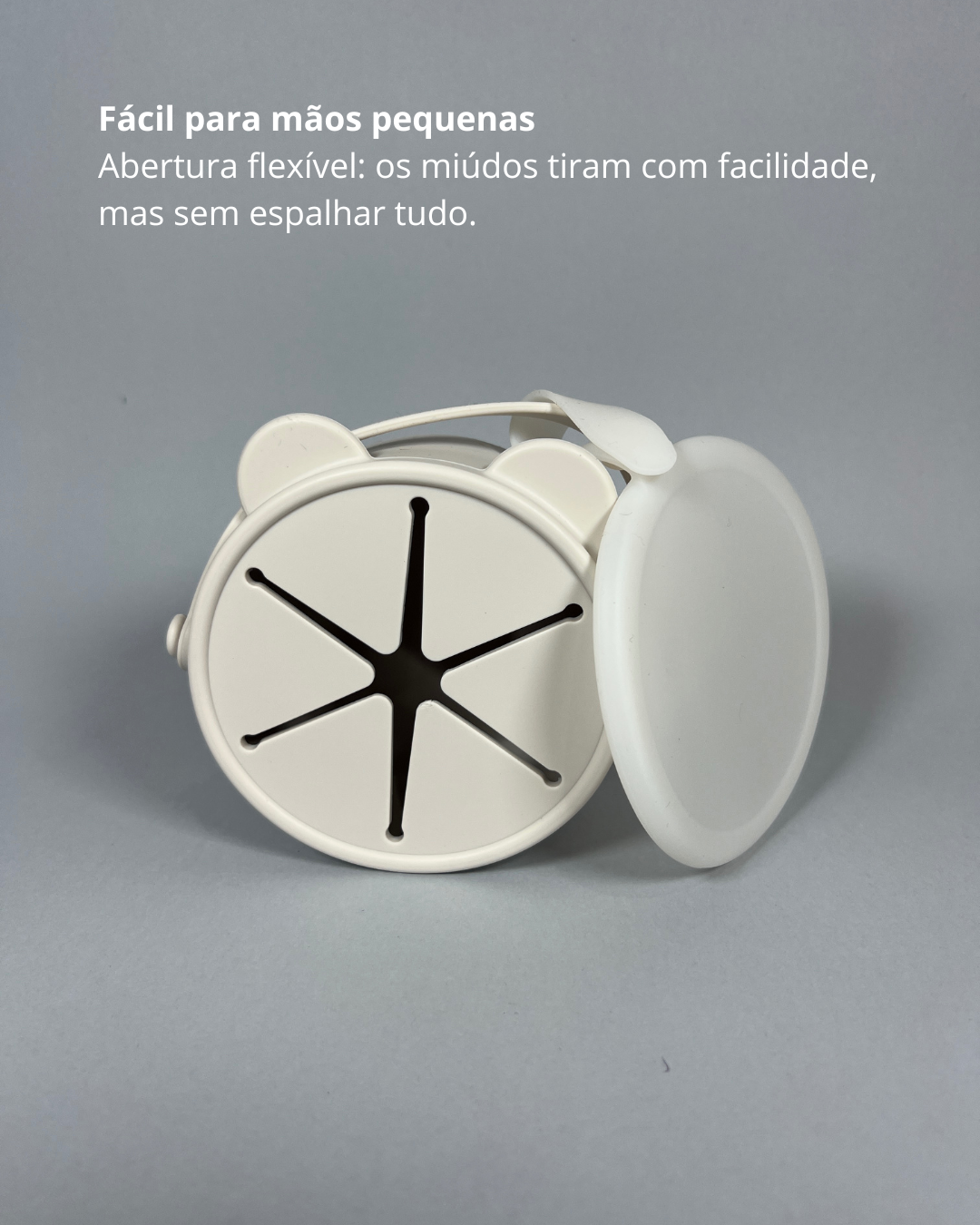 CANECA DE SNACKS PORTÁTIL