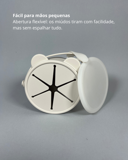 CANECA DE SNACKS PORTÁTIL