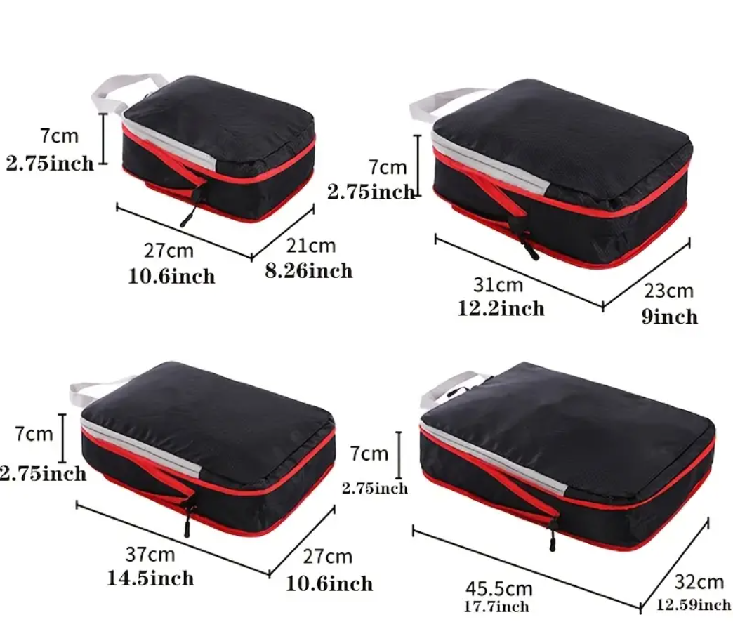 Saco de arrumação de roupa para viagem